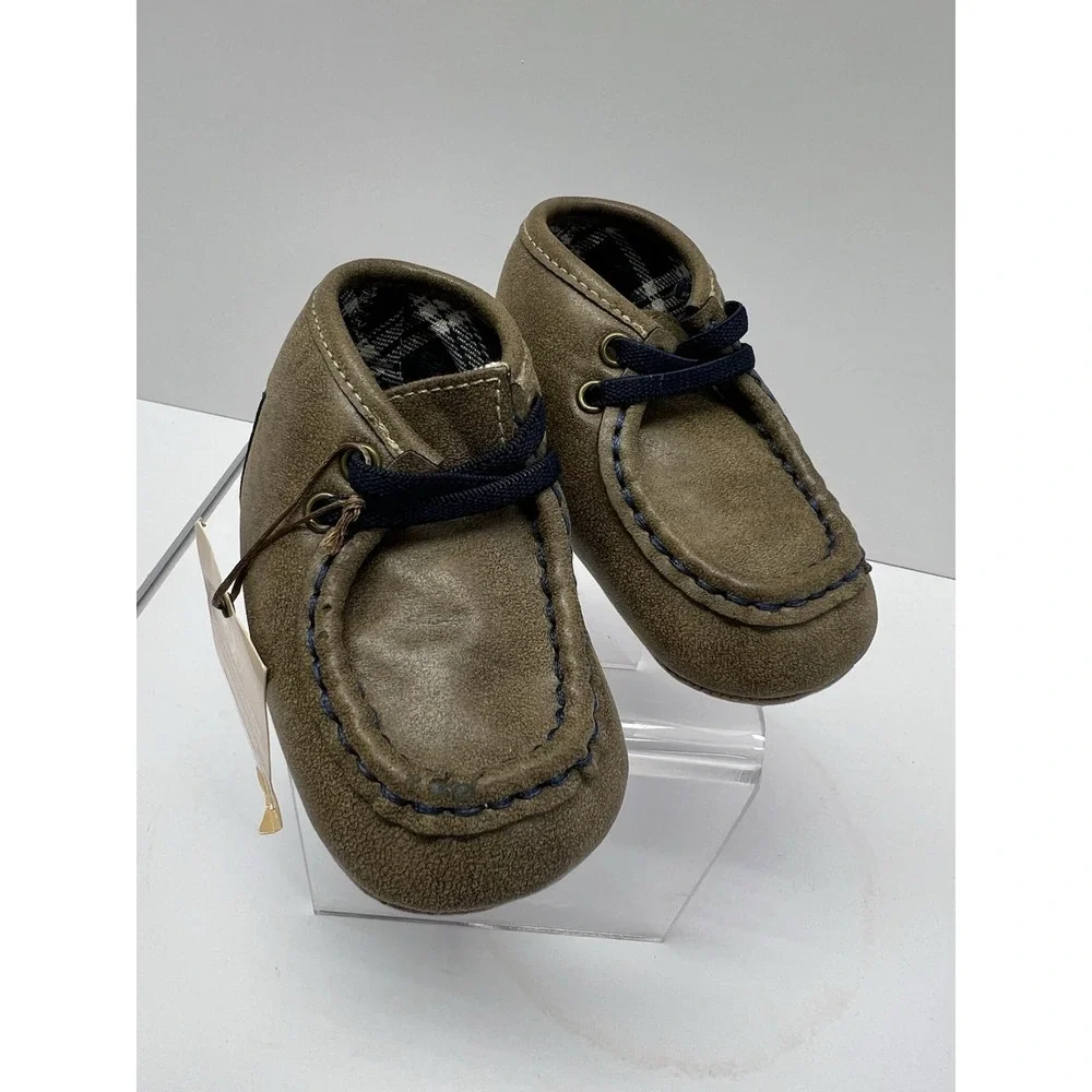 Baby‎ Buckers Twister Infant Shoes Moc Western NWT READ